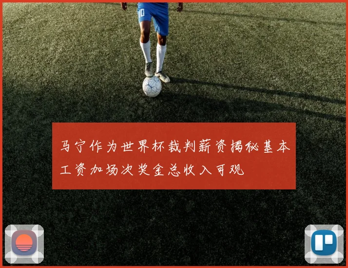 马宁作为世界杯裁判薪资揭秘基本工资加场次奖金总收入可观